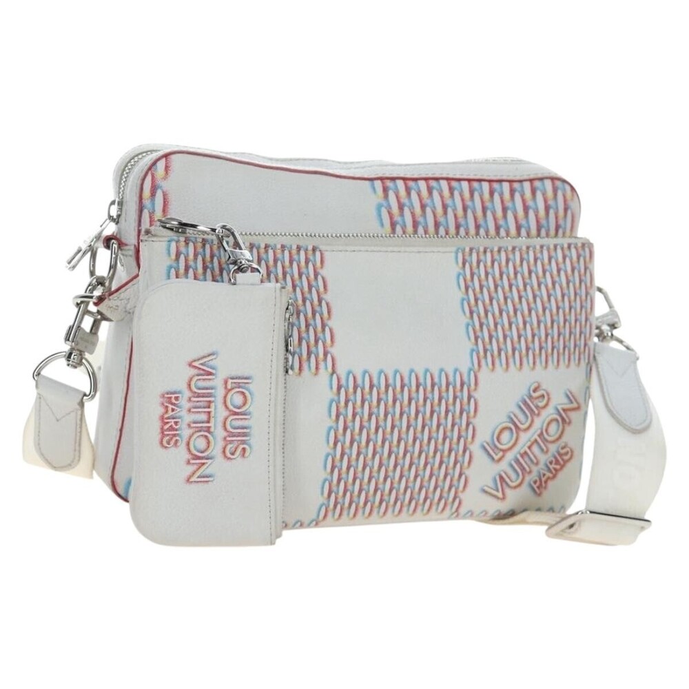 Louis Vuitton Trio Messenger Limited Edition Damier Spray Leather